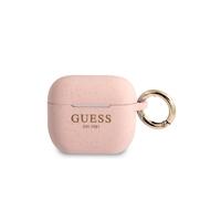Guess, Cover per AirPods 3 Cover Ring in silicone, Rosa