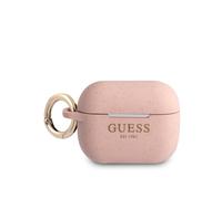 Guess, Cover per AirPods Pro Cover Ring in silicone, Rosa