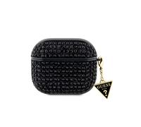 Guess, Cover per Earbuds 3 4G Diamond con charm a triangolo ornato da strass