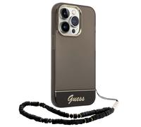 Guess, Cover per iPhone 14 Pro Max con Cinturino di perle