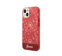 Guess, Cover per iPhone 14 TPU Bandana, Rosso