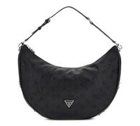 Guess Borsa a tracolla Hobo Cresidia Large con zip superiore Donna Nero