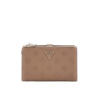 GUESS CRESIDIA II SLG SML ZIP AROUND, COLOR DKO - DARK TAUPE LOGO DKO - DARK TAUPE LOGO One Size