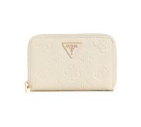 GUESS Cresidia SLG Zip Around Wallet M Bone
