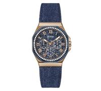 GUESS Cronografo in denim, Blu, Sport, casual, alla moda