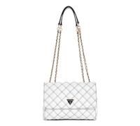 GUESS Cruise Vibe Convertible Xbody Flap Bag White / Navy