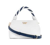 Guess Borsa donna a mano Hwng96 49110 Cruise Vibe Ecopelle con tracolla e bottone Bianco/Navy