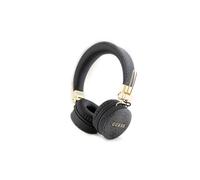 Guess, Cuffie Bluetooth 5.3 compatibili Siri certificate IPX4 stampa 4G, Nero