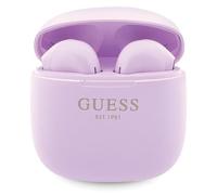 GUESS - Cuffie Bluetooth GUTWST26PSU TWS + docking station Lilla Classic EST Logo