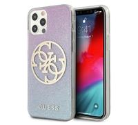 GUESS Custodia Compatibile per Apple iPhone 12 / 12 Pro 6.1''