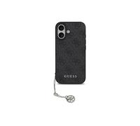 GUESS Custodia COVER MAGSAFE per Apple iPhone 17, Nero/Oro