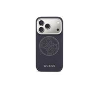 Custodia Guess Perforata 4G MagSafe per iPhone 17 Pro, blu - Nouvo