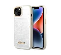 GUESS Custodia Cover per Apple iPhone 14 Plus, Argento