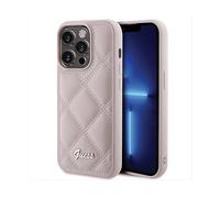 GUESS Custodia Cover per Apple iPhone 15 Pro, Rosa chiaro