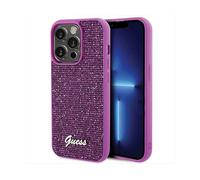 GUESS Custodia Cover per Apple iPhone 15 Pro, Viola