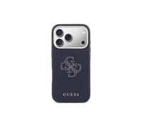GUESS Custodia Cover per Apple iPhone 17 Pro Max, Blu scuro