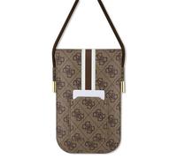 GUESS Custodia GUOWBP4RPSW marrone 4G Stripes, marrone