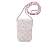 GUESS Custodia GUOWBP4SNSP Rosa 4G Metal Script Logo