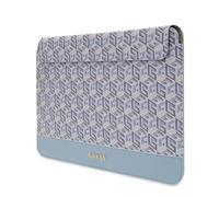 Guess, Custodia magnetica per computer da 13 / 14 pollici modello G Cube, Blu