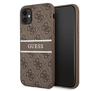 Guess - Custodia per iPhone 11 6,1" GUHCN614GDBR, 4G, colore: Marrone