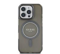 Guess, Custodia per iPhone 16 Pro con cerchio glitterato