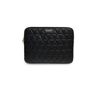 Guess Custodia per PC Trapuntata – tasca posteriore a zip – 13" Nero