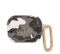 Guess Custodia protettiva in silicone per Apple AirPods Pro, colore: Nero mimetico
