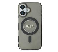 Guess, Custodia protettiva per iPhone 16 Strass Ring