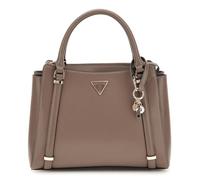 GUESS Daryna 2 Comp Satchel, Cartella Donna, Grigio Talpa Scuro, One Size