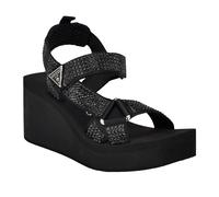GUESS Dawsin, Sandali Donna, Nero 001, 41 EU