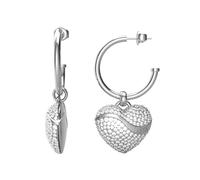 Guess Dazzling 2-in-1 steel Orecchini Heart JUBE04495JWRHT/U