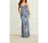 GUESS Debora Long Dress Midnight Snake Taglia: 40 | Maxi abiti Outlet | Donna |
