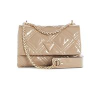 GUESS Deesa Mini Crossbody Flap, Borsa Convertibile, Patta a Tracolla Donna, Tortora, Taglia Unica