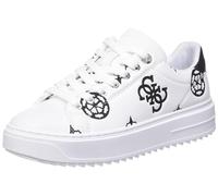 GUESS Denesa, Scarpe da Ginnastica Donna, Bianco 148, 35 EU