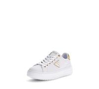 GUESS DENESA12, Sneaker Donna, Oro Bianco, 38 EU