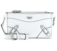 GUESS Didi Mini Double Compartment Top Zip White