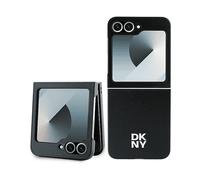 GUESS DKHCZF6PSMCSLK Custodia per Samsung Galaxy Z Flip7 FE/Flip6 5G, Nero