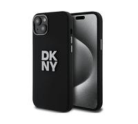 GUESS DKNY COVER MAGSAFE per Apple iPhone 15/14/13, Grigio/Nero