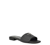 GUESS Domato, Sandali Bassi Donna, Nero, 37 EU