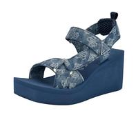 GUESS donna Daysa, Logo Denim Blu Medio 421, 38.5 EU
