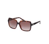 GUESS Women GU0015752F57 Sunglass, Occhiali Donna, Avana Scuro, 57