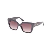 Guess Donna GU00162 20F Occhiali da sole Iniettato Grigio Marrone Farfalla Normale