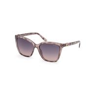 Guess Donna GU00191 20B Occhiali da sole Iniettato Grigio Fumo Squadrata Normale