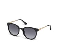 Guess Donna GU7503 01A Occhiali da sole Iniettato Nero Grigio Rotonda Normale