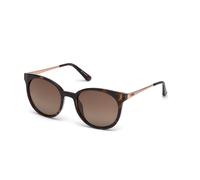 Guess Donna GU7503 52H Occhiali da sole Iniettato Rotonda Polarizzata