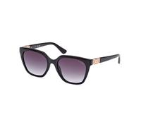 Guess Donna GU7870 01B Occhiali da sole Iniettato Nero Grigio Squadrata Normale Sfumato
