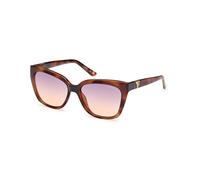 Guess Donna GU7878 53Z Occhiali da sole Iniettato Squadrata Normale Sfumato