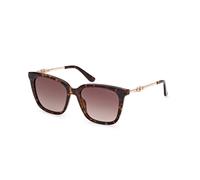 Guess Donna GU7886 52F Occhiali da sole Iniettato Squadrata Normale Sfumato