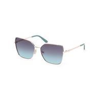 Guess Donna GU00192 33W Occhiali da sole Metallo Oro Blu Farfalla Normale