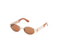 Guess Donna Guess GU00262 32E Occhiali da sole Metallo Oro Marrone Rotonda Normale
